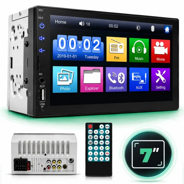 Timebox navigatie auto wireless Ecran Touch 7" MirrorLink GPS