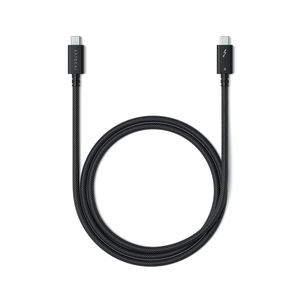 Satechi Thunderbolt 4 Pro cablu 1M negru 40Gbps