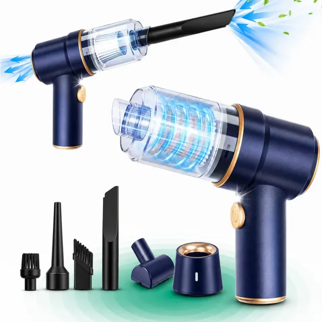 Timebox 2 in 1 aspirator auto portabil 9000PA 120W LED