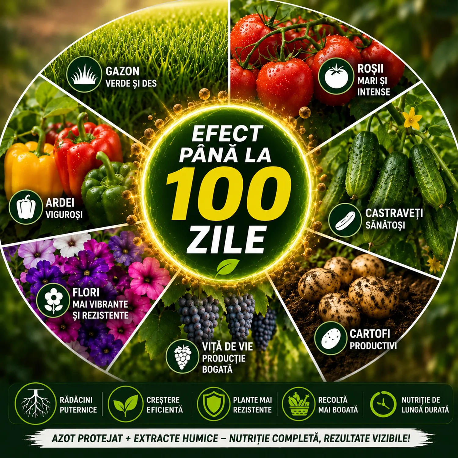 Ingrasamant azot N-Durro 46 46% N efect 100 zile
