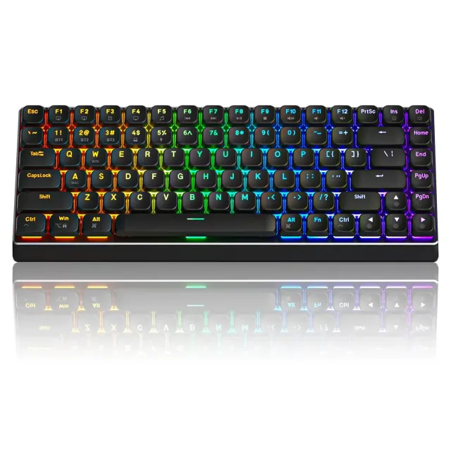Timebox Tastatura Mecanica Gaming Brown Switch 84 Taste Neagra