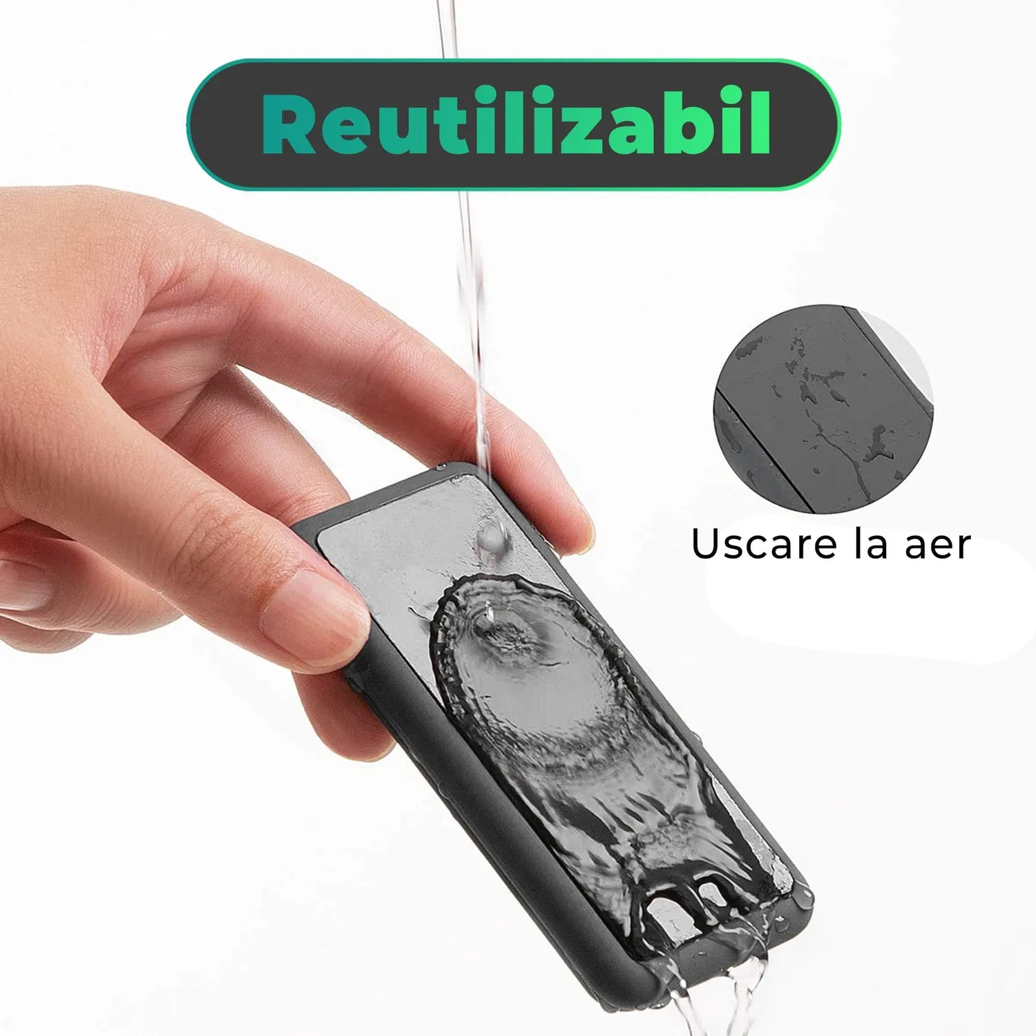 Timebox Organizator Cabluri Magnetic 5 Locuri Gri