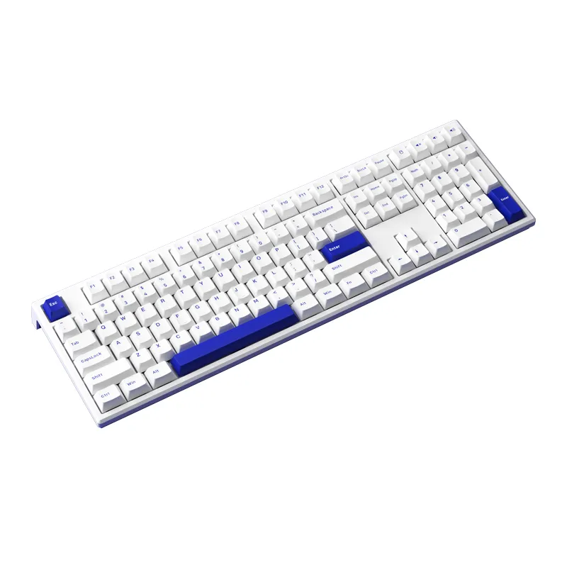 MonsGeek MG108B tastatura gaming Blue on White