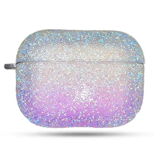 Timebox Sparkles husa AirPods Pro roz anti-soc