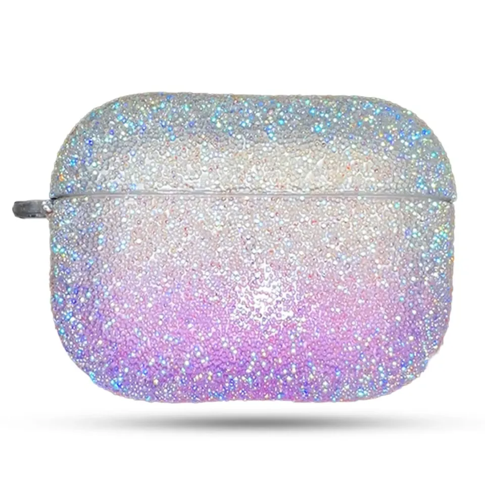 Timebox Sparkles husa AirPods Pro roz anti-soc
