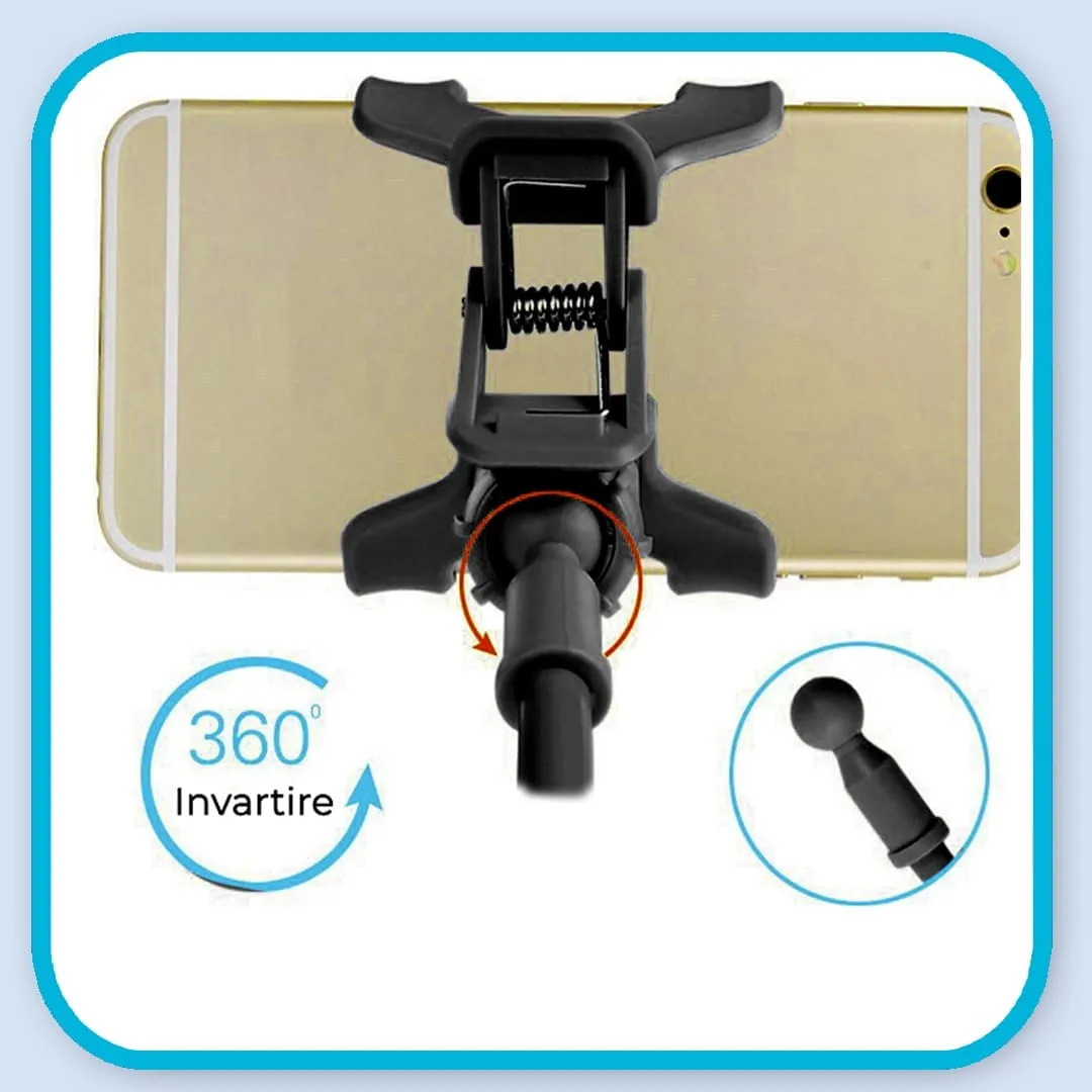 Timebox Suport Telefon Flexibil 360 Grade Negru