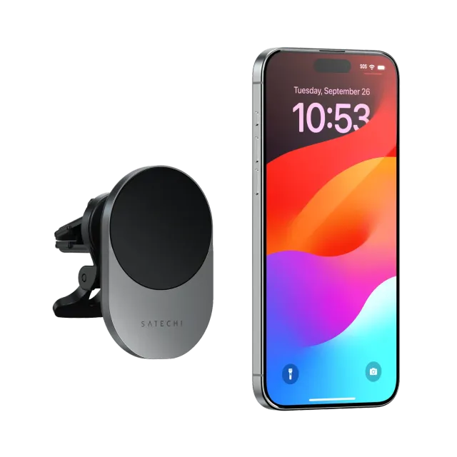 Satechi Qi2 Wireless Car Charger incarcator auto 15W