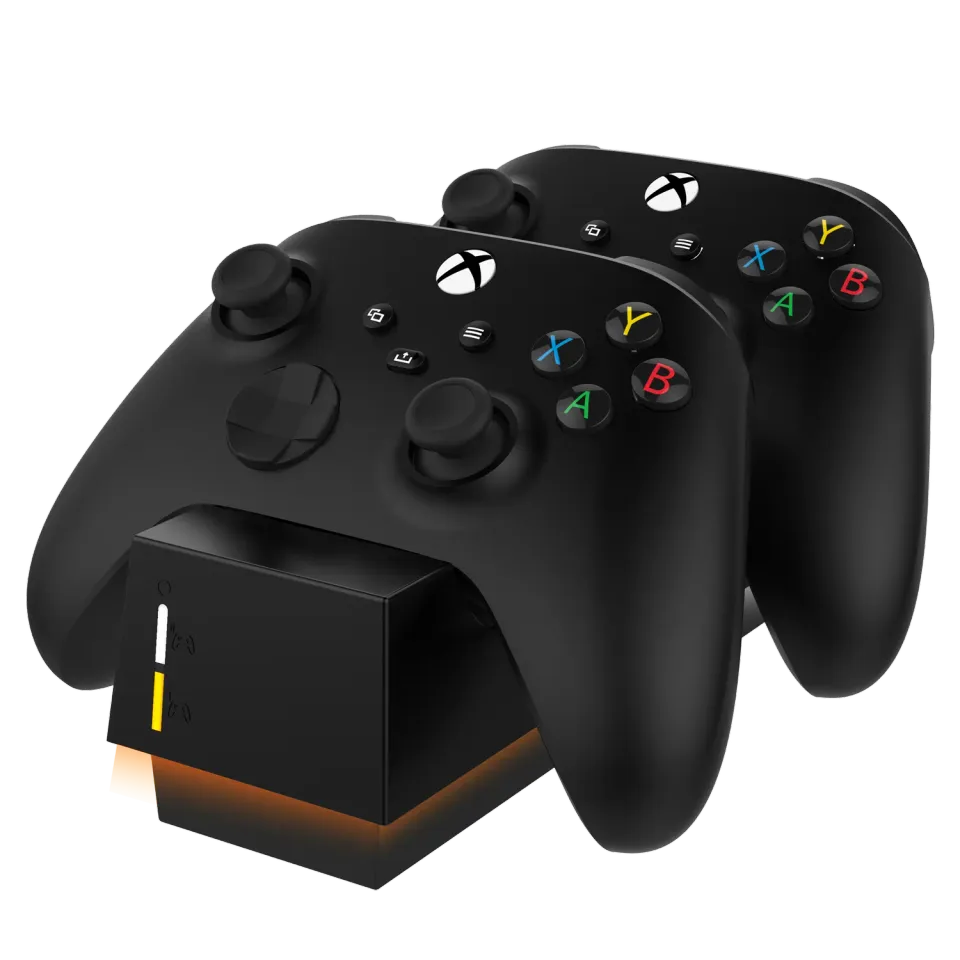 Snakebyte Twin Charge X stație încărcare Xbox neagră