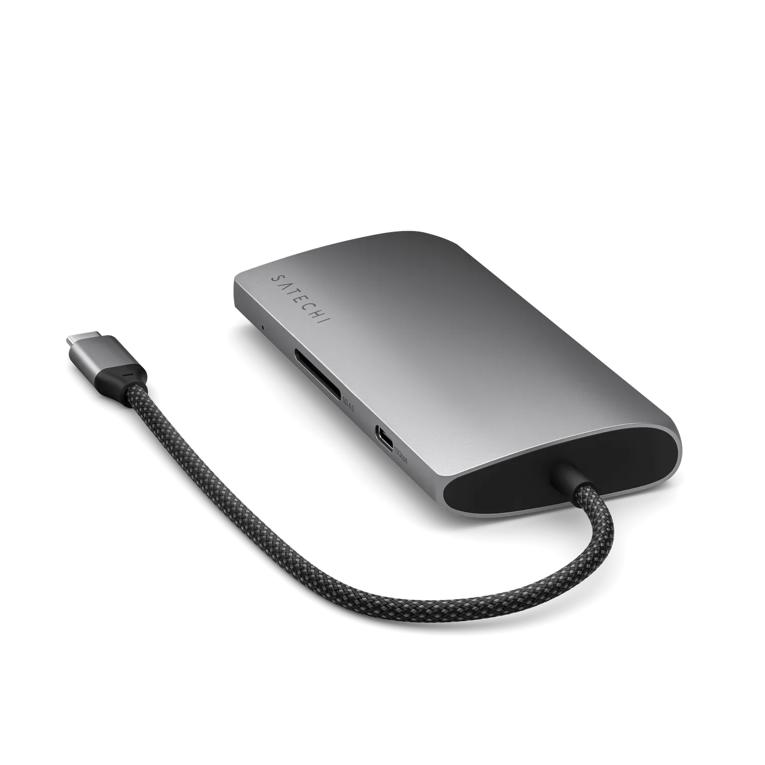 Satechi USB-C Multiport Adapter 8K V3 adaptor Space Gray