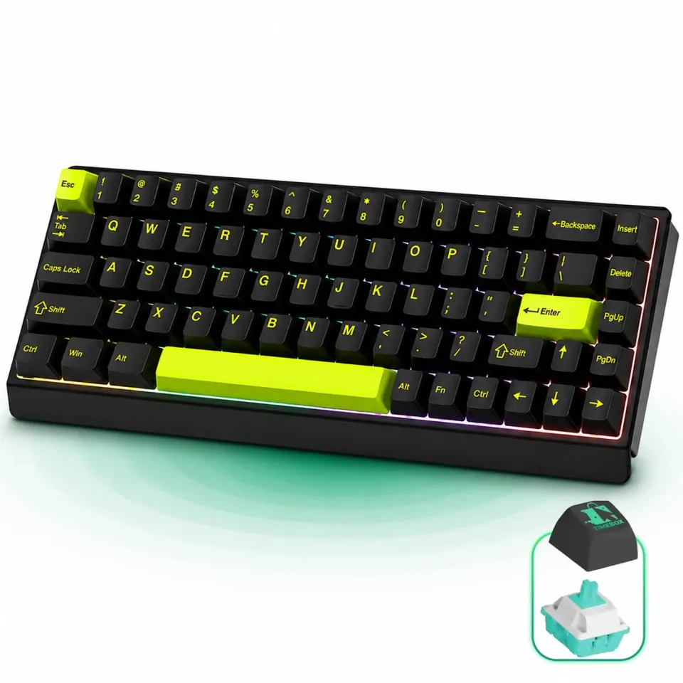 Timebox 68 tastatura gaming Hall-Effect magnetica negru