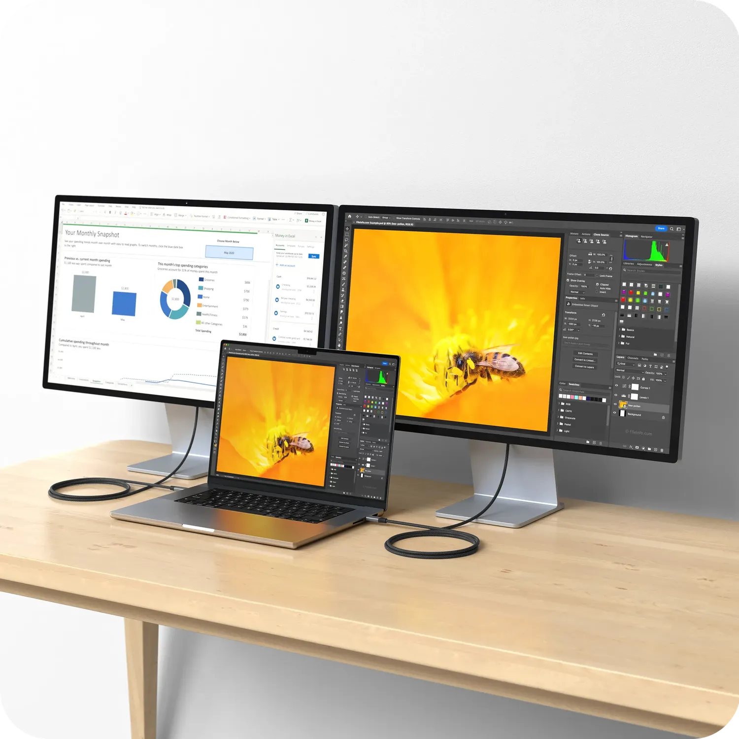 Satechi USB4 Pro cablu USB-C 1,2m 240W 40Gbps 8K