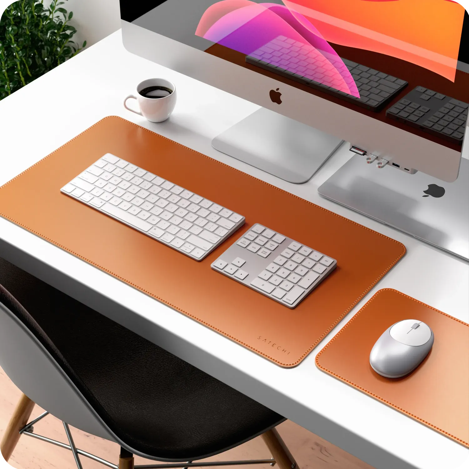 Satechi Bluetooth Extended Keypad gri spațial numeric pentru Mac