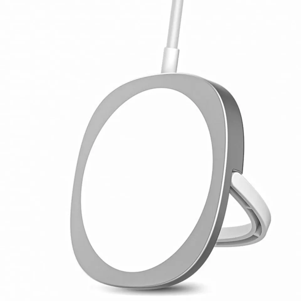 Timebox MagSafe incarcator wireless 15W Type-C alb rapid
