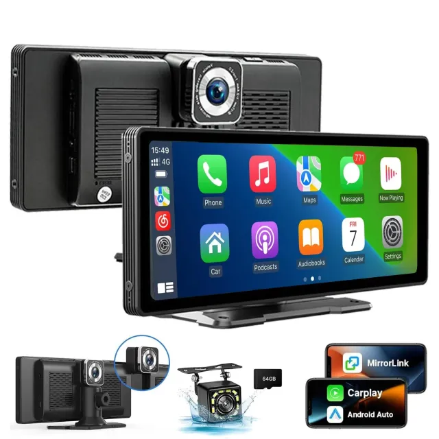 Timebox navigatie Auto CarPlay Android Auto wireless Aux 10.26in