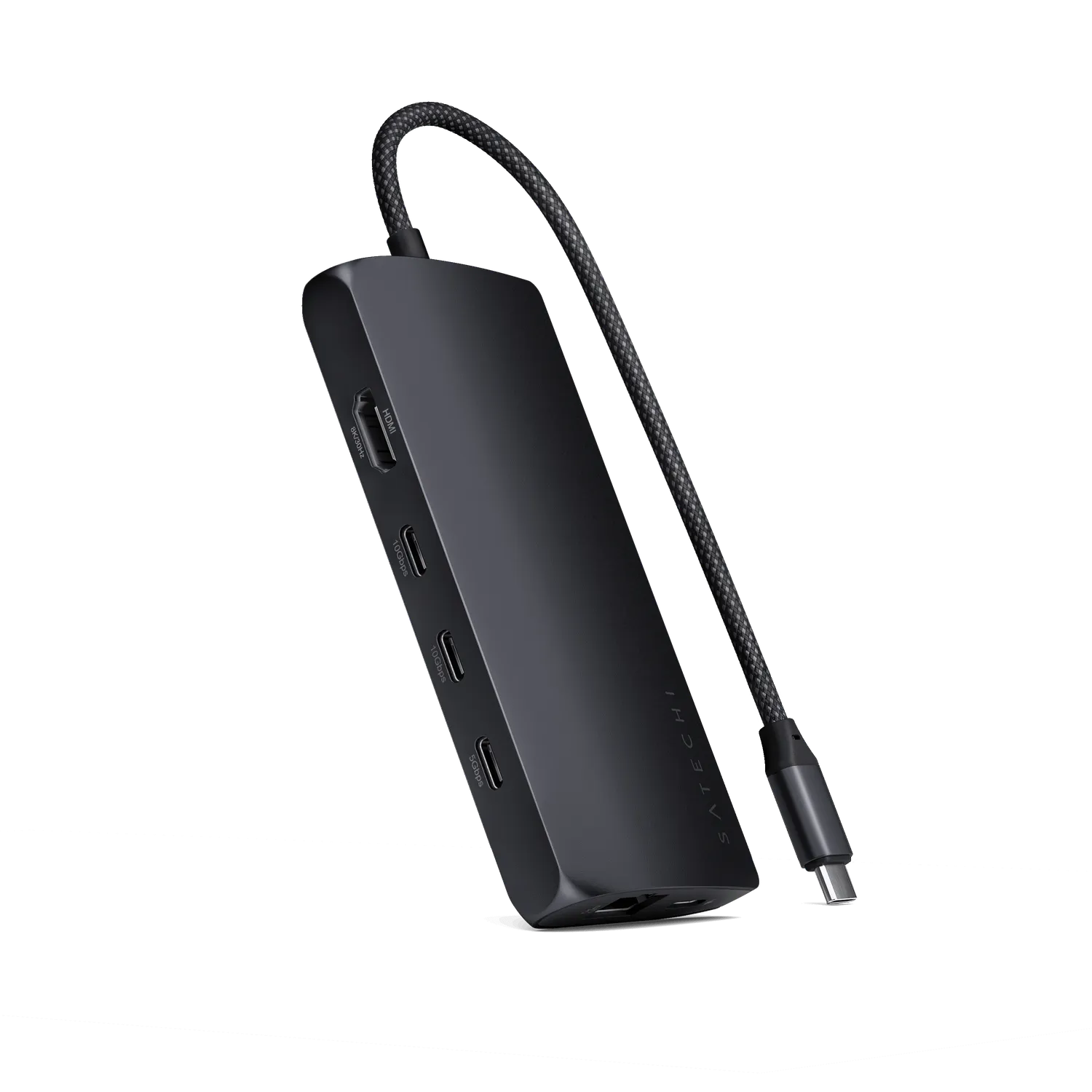 Satechi USB-C Multiport Adapter 8K V3 adaptor Space Gray