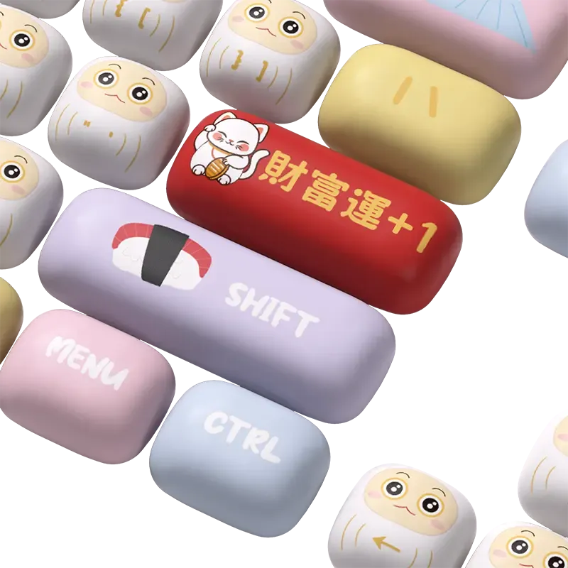 MonsGeek Good Luck Charm set taste 138 PBT
