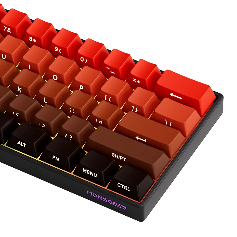 MonsGeek FUN60 Blaze Gradient tastatura 60% rapida