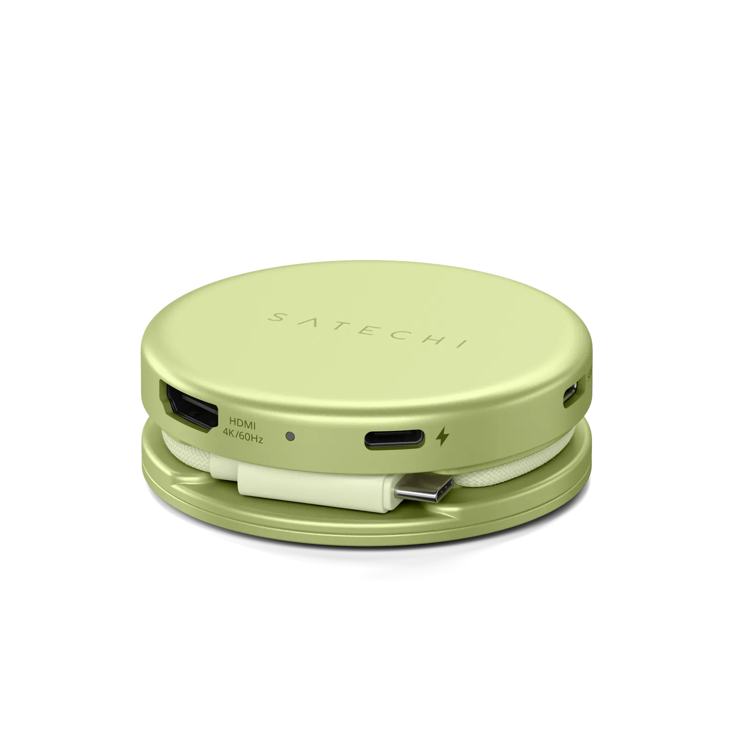 Satechi OntheGo adaptor hub USB-C 5-in-1 HDMI 4K Argintiu