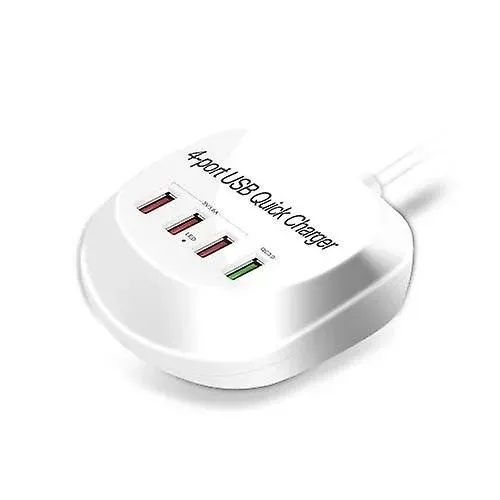 Incarcator retea WLX T3+ 36W alb 4xUSB QC3.0