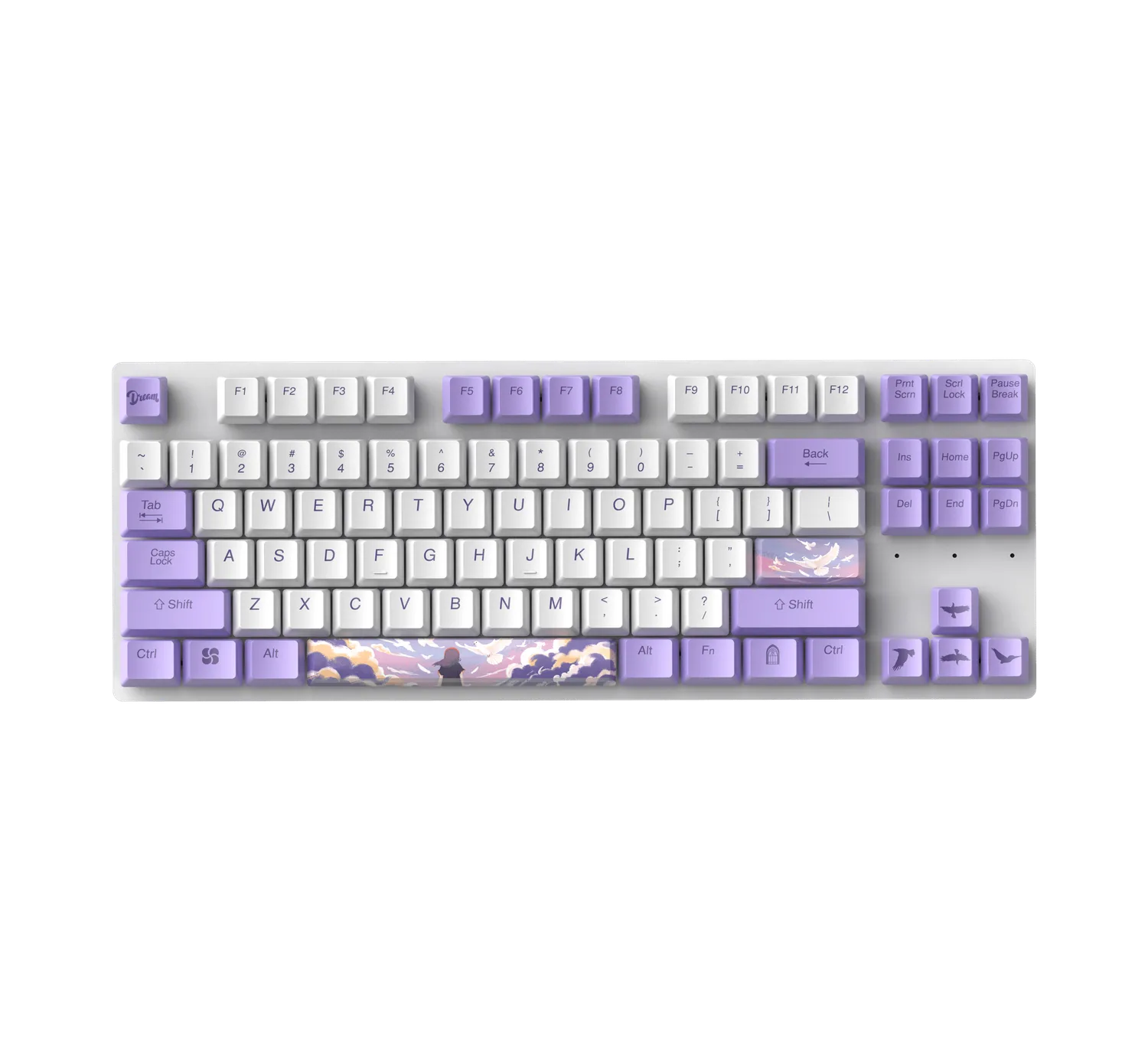 Dareu A87L tastatura gaming mov TKL hotswap