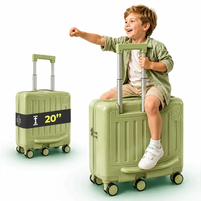 Timebox troler Copii Ride-On 20 44x21x43cm verde matcha