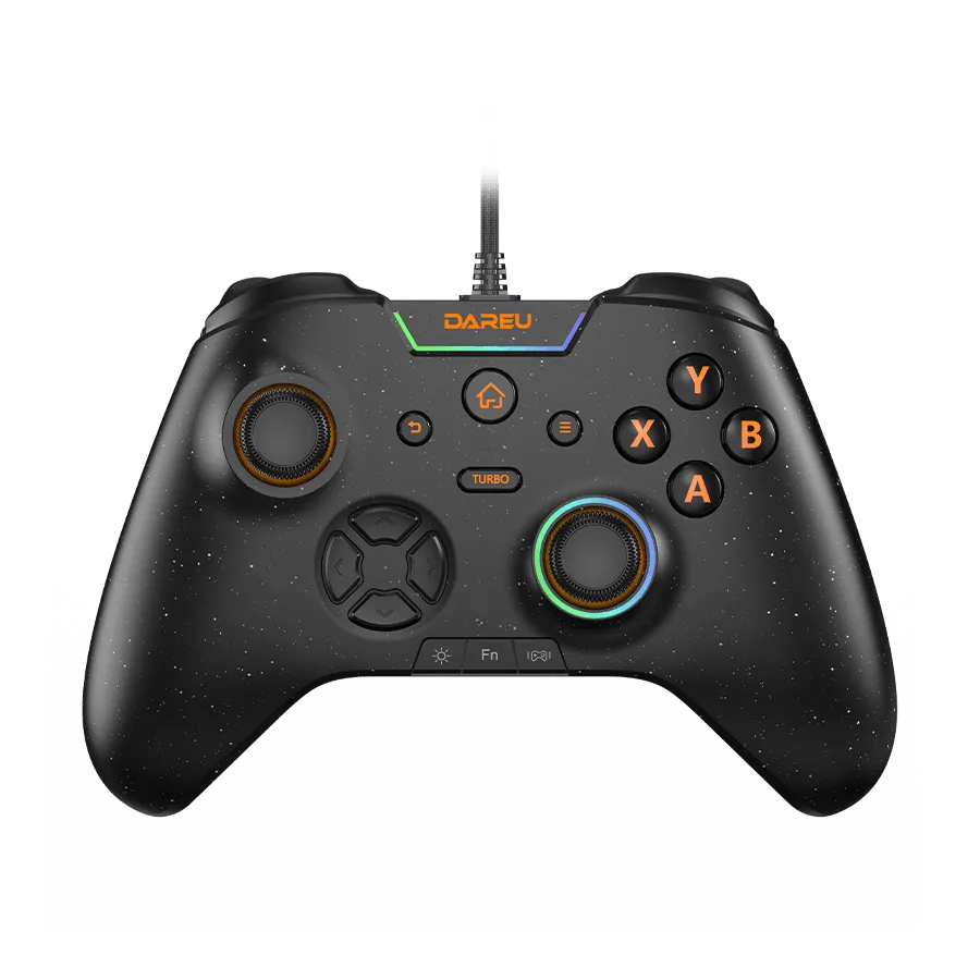Dareu H105 controller gaming crem cu fir vibratii