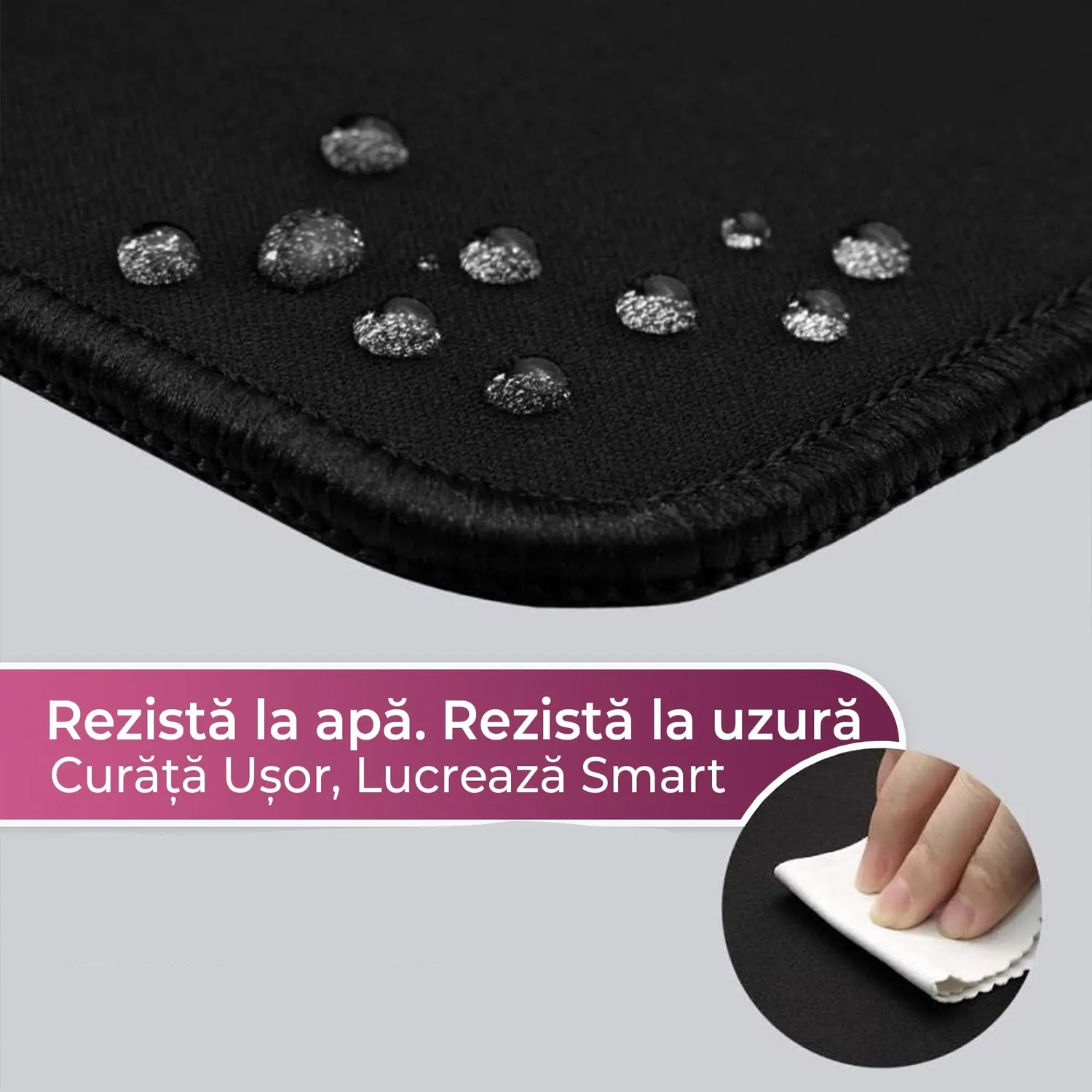 Timebox mousepad gaming XXL 80x40 cm multicolor impermeabil