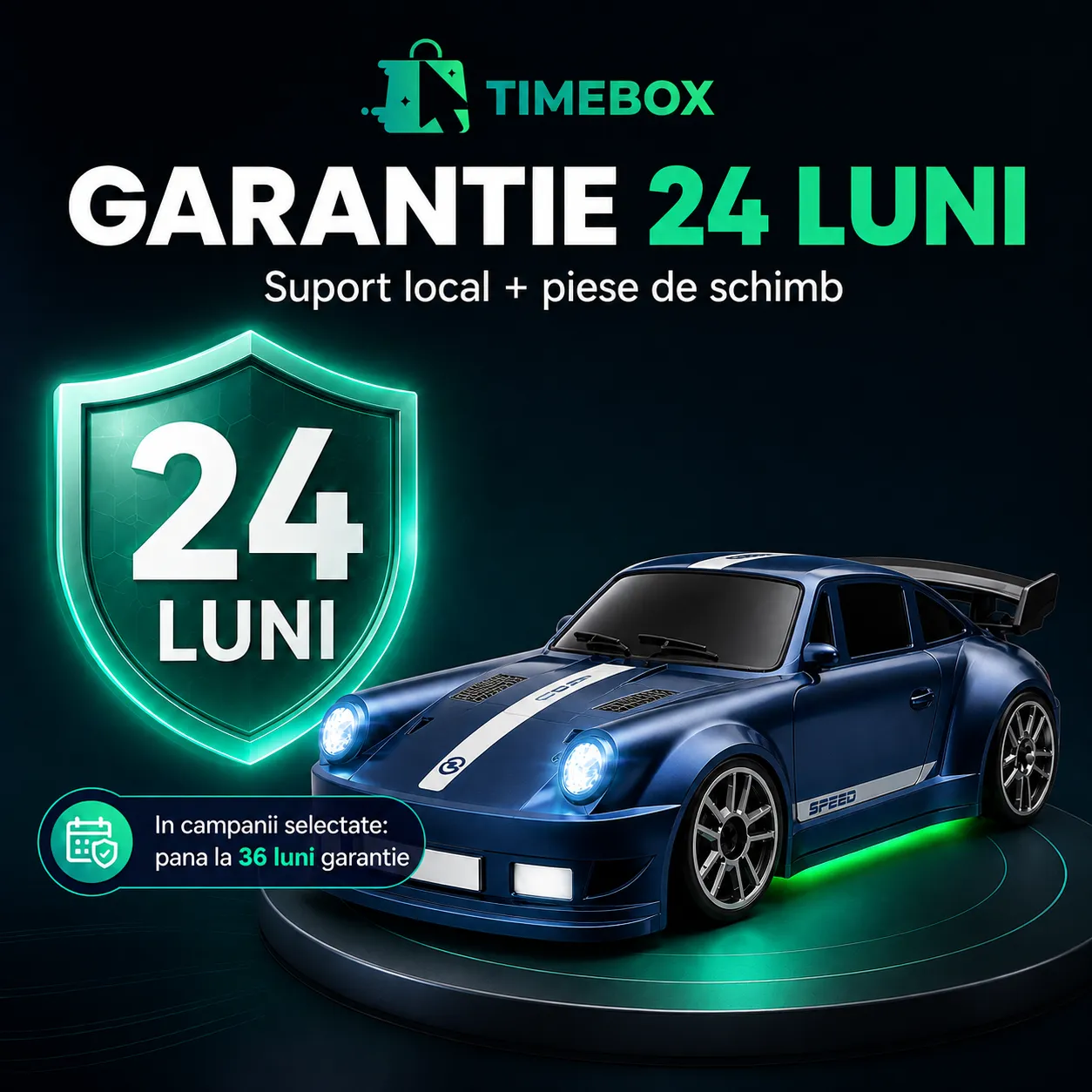 Timebox RC Drift 1:64 masinuta telecomanda 4x4 LED