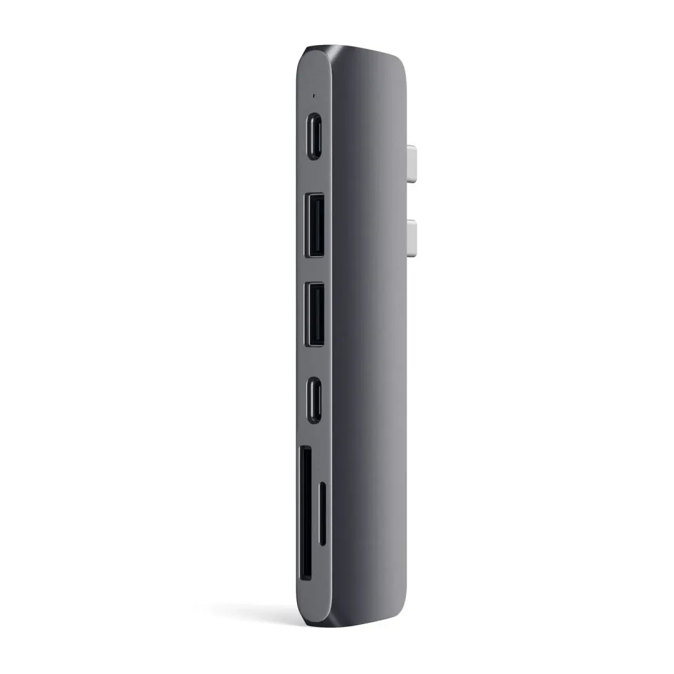 Satechi Type-C Pro Hub adaptor USB-C gri spatial