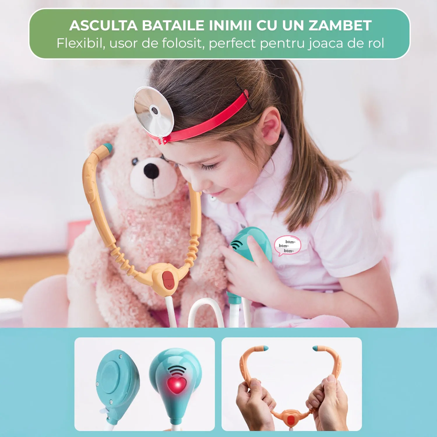Timebox Set Doctor Copii 26 Piese cu Masa Operatii