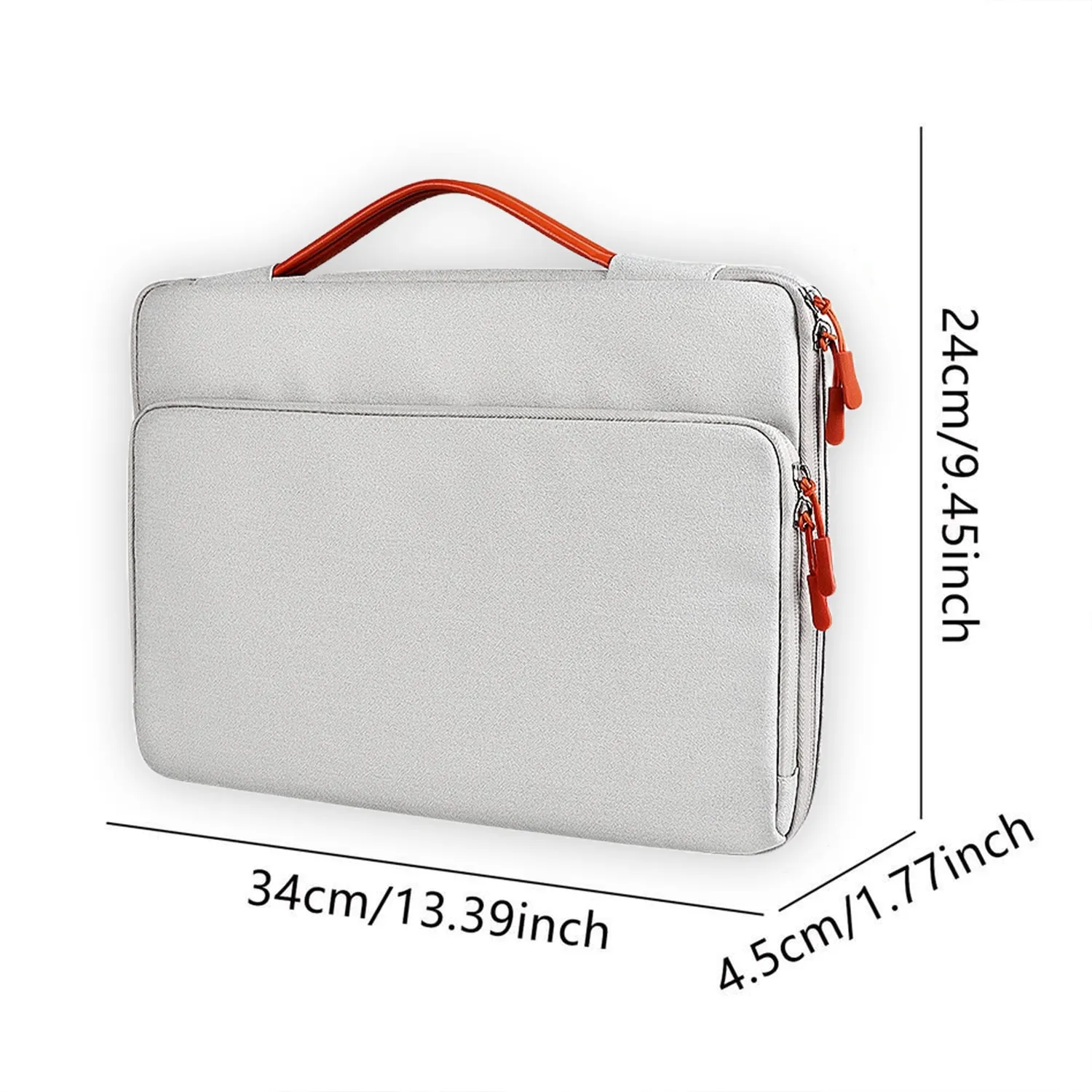 Timebox geanta laptop 13-16 inch bej impermeabila