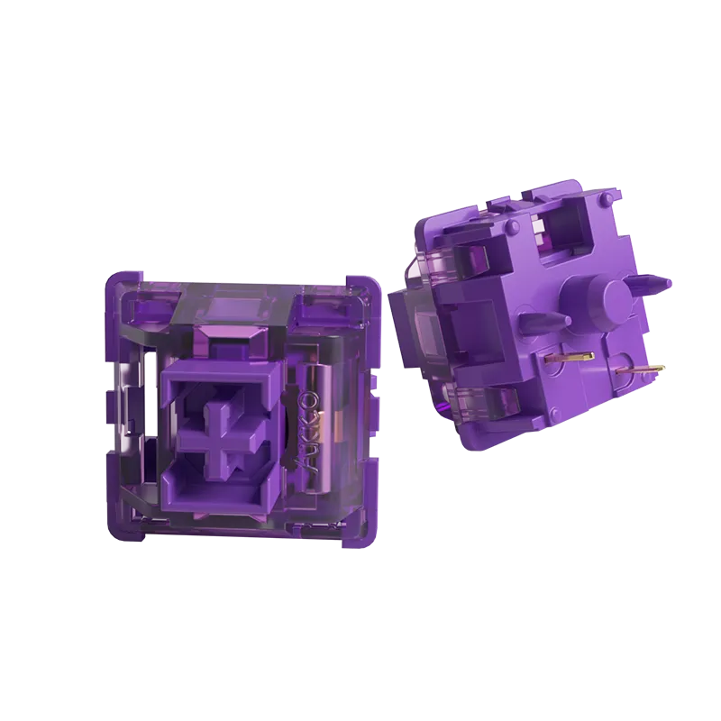 MonsGeek V3 Lavender Purple Pro switch liniar lubed