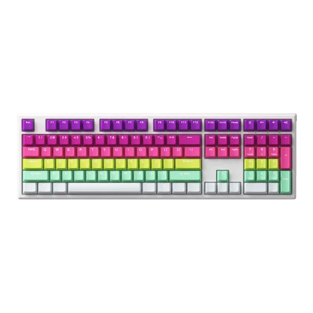 MonsGeek MG108B Rainbow tastatura full-size iluminata