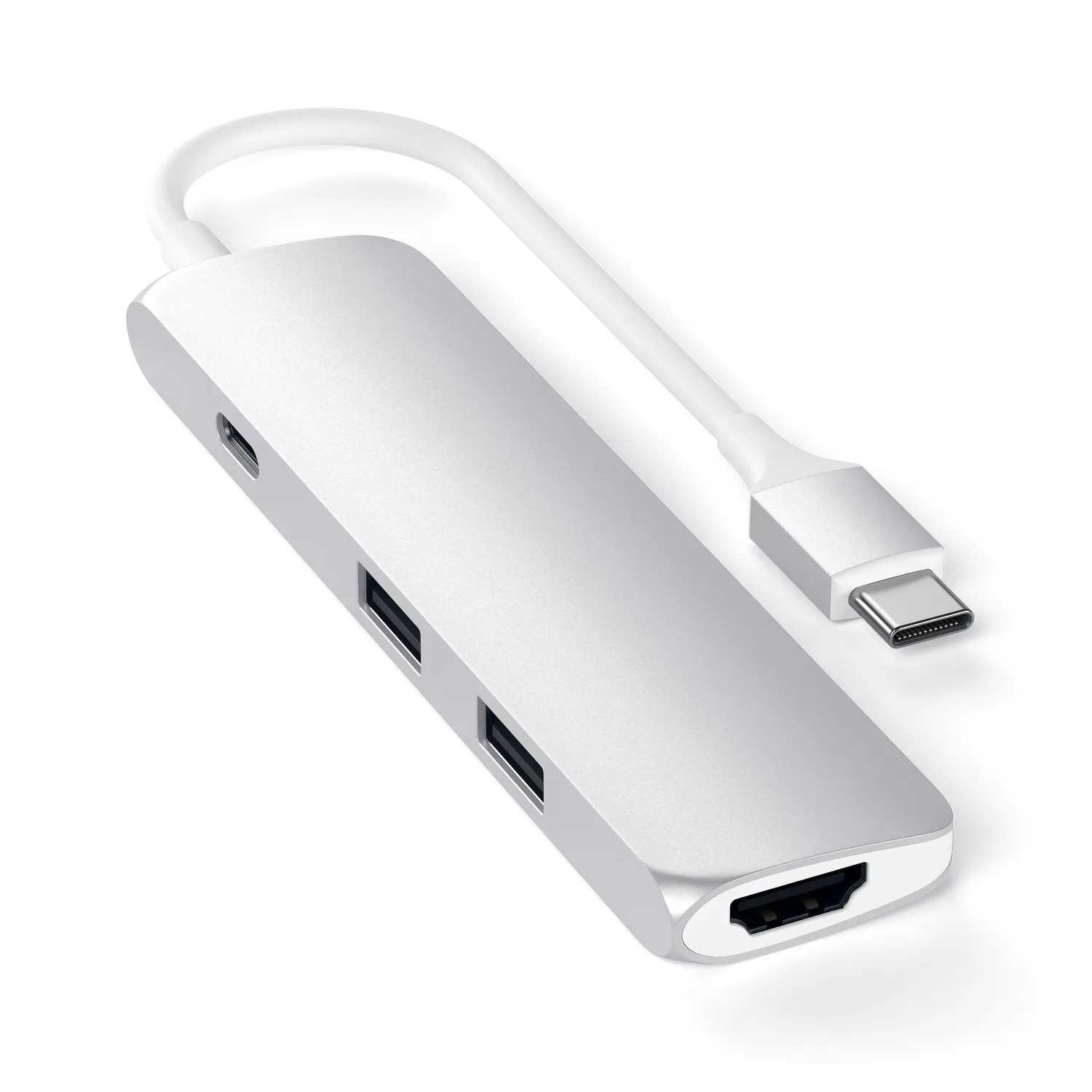 Satechi Type-C Slim Multi-Port Adapter 4K adaptor USB-C auriu HDMI