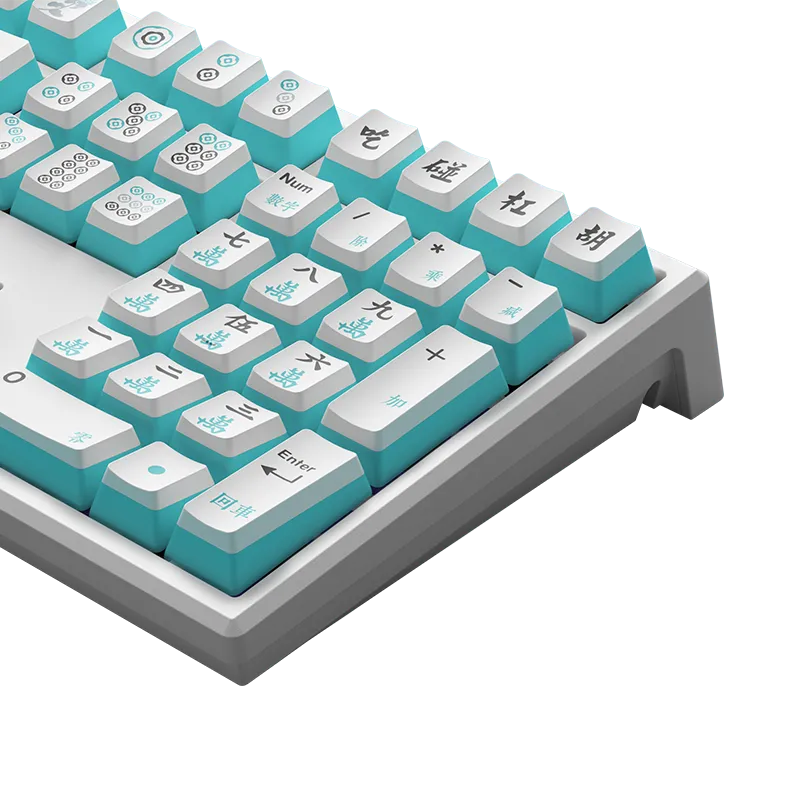MonsGeek MG108W Mahjong tastatură wireless RGB