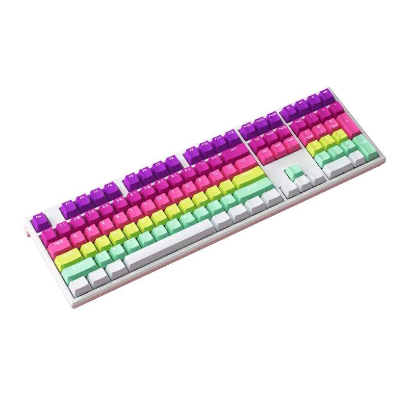 MonsGeek MG108B Rainbow tastatura full-size iluminata