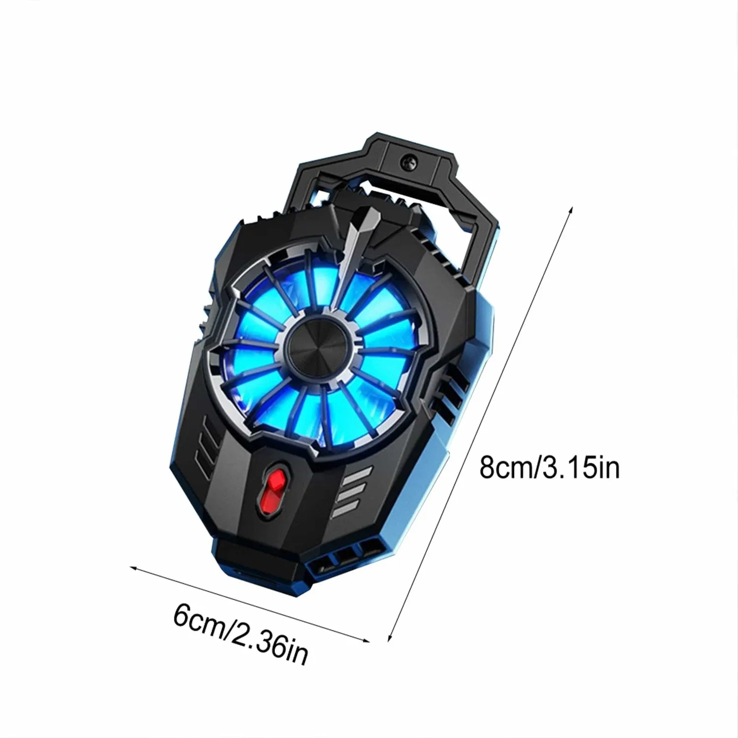 Timebox Cooler Telefon RGB 6500 rpm Negru Silentios