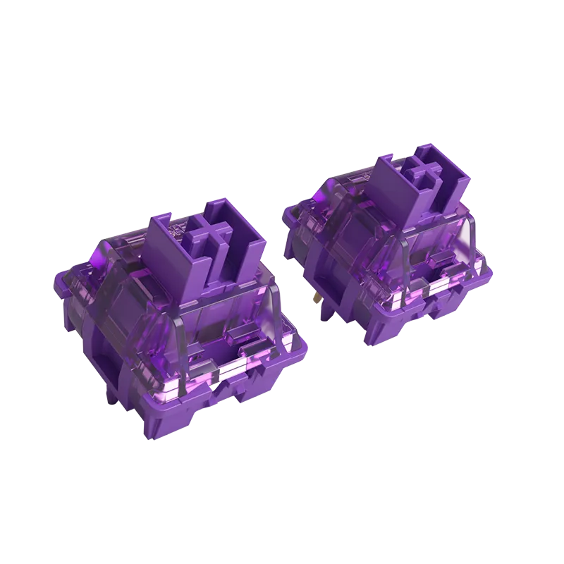 MonsGeek V3 Lavender Purple Pro switch liniar lubed