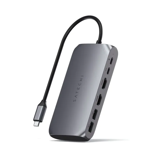 Satechi USB-C Multimedia Adapter M1 adaptor dual HDMI 4K