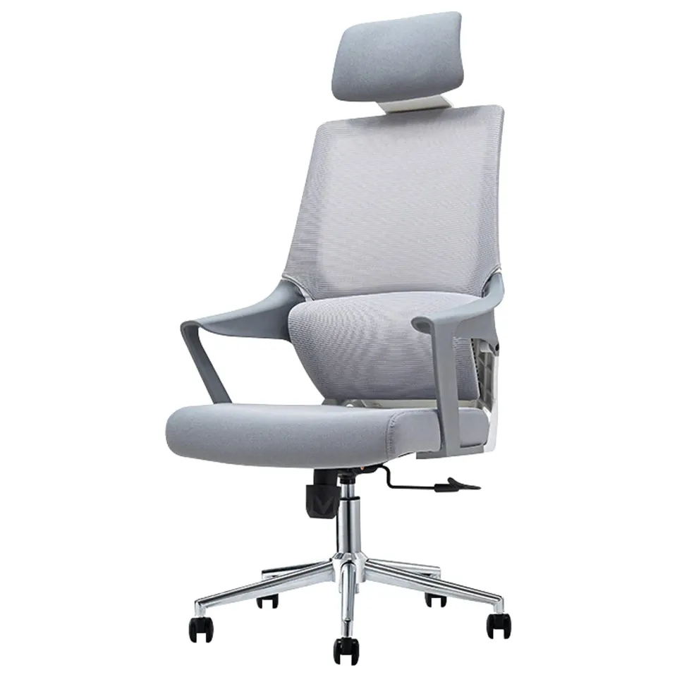 Scaun ergonomic Timebox Office 120° mesh gri memorie