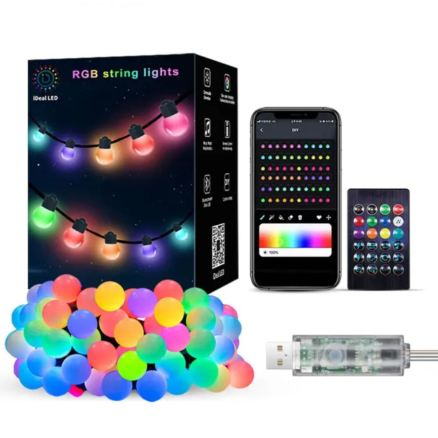 Timebox Instalatie LED Craciun Smart 3m 25 LED USB Multicolor