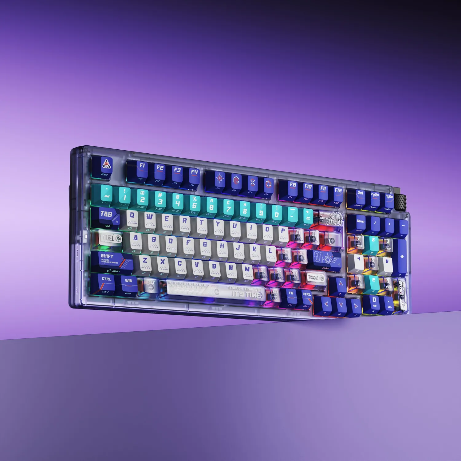 Dareu COOL 98 tastatura mecanica mov Power Purple 8000mAh