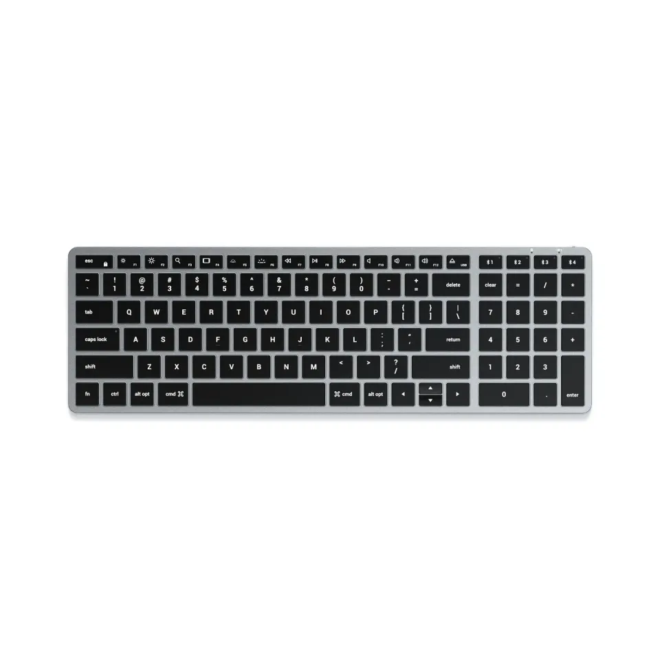 Satechi Slim X2 Bluetooth Backlit tastatura iluminata cu numpad