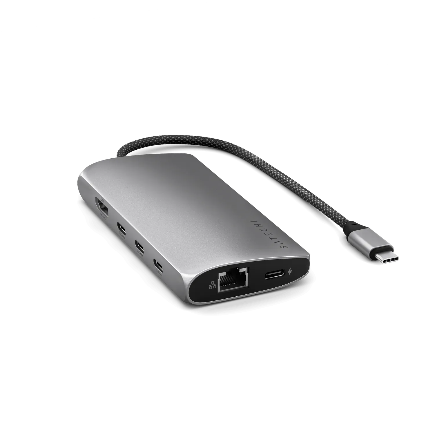 Satechi USB-C Multiport Adapter 8K V3 adaptor Space Gray