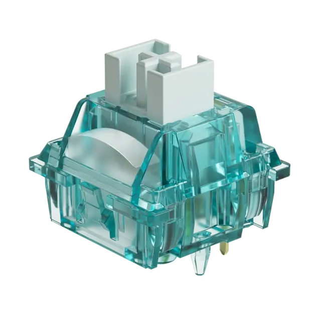 MonsGeek Creamy Cyan switch lubrifiat silentios