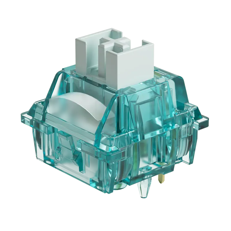 MonsGeek Creamy Cyan switch lubrifiat silentios