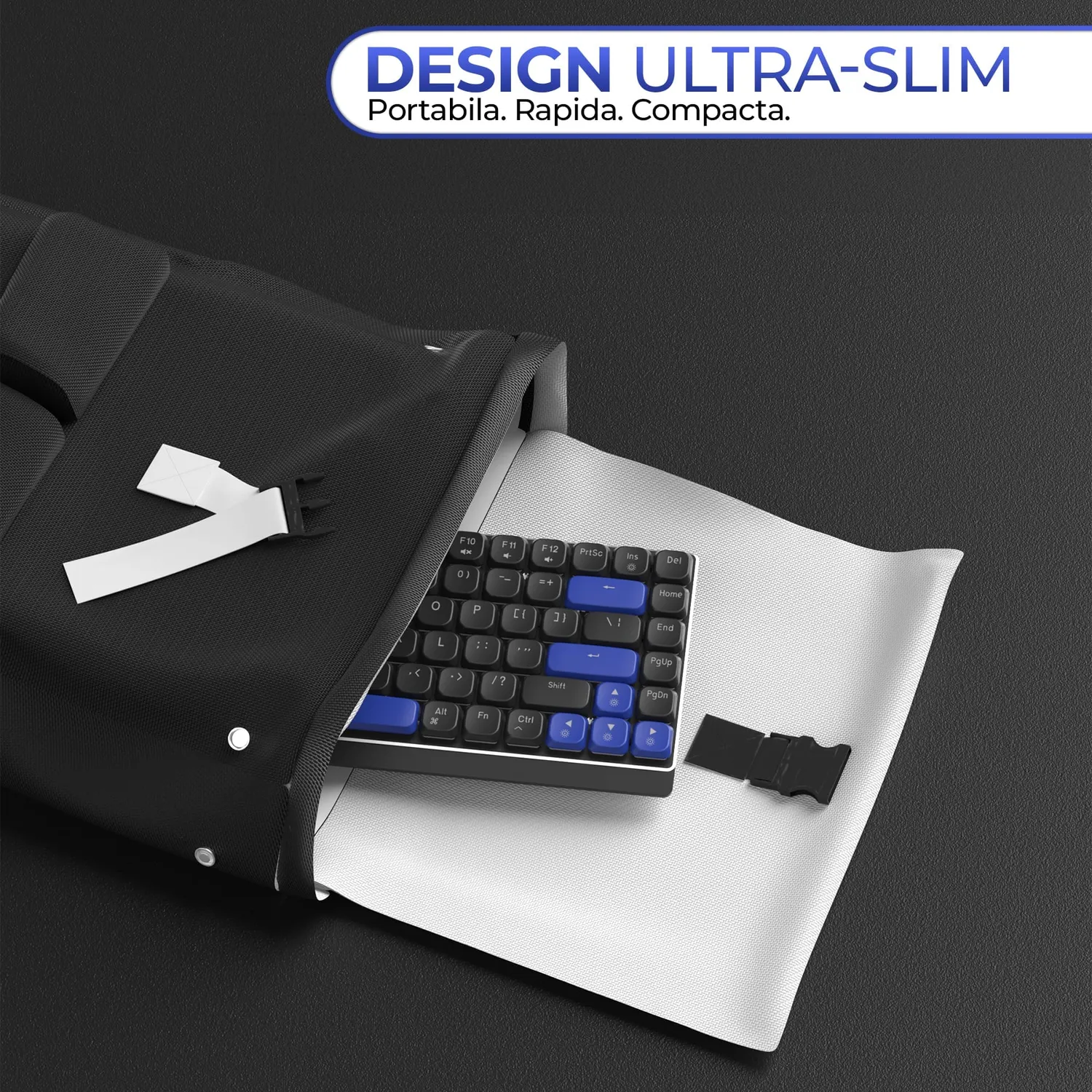 Timebox Tastatura Mecanica Gaming Brown Switch 84 Taste Neagra