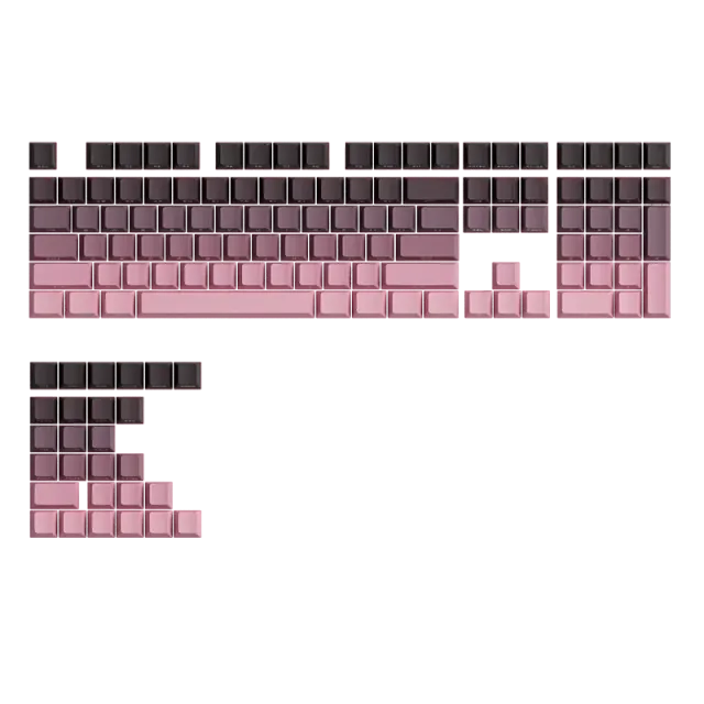 MonsGeek Gradient set keycap 135 taste side-print