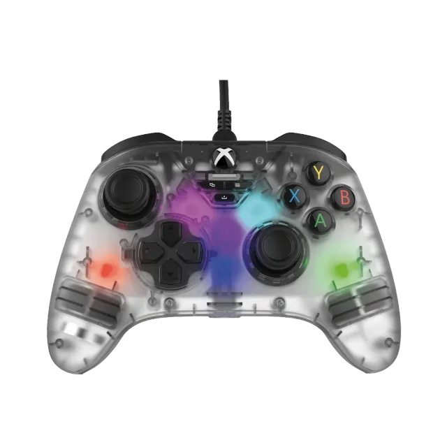 snakebytes Gamepad RGB X controller transparent RGB Xbox