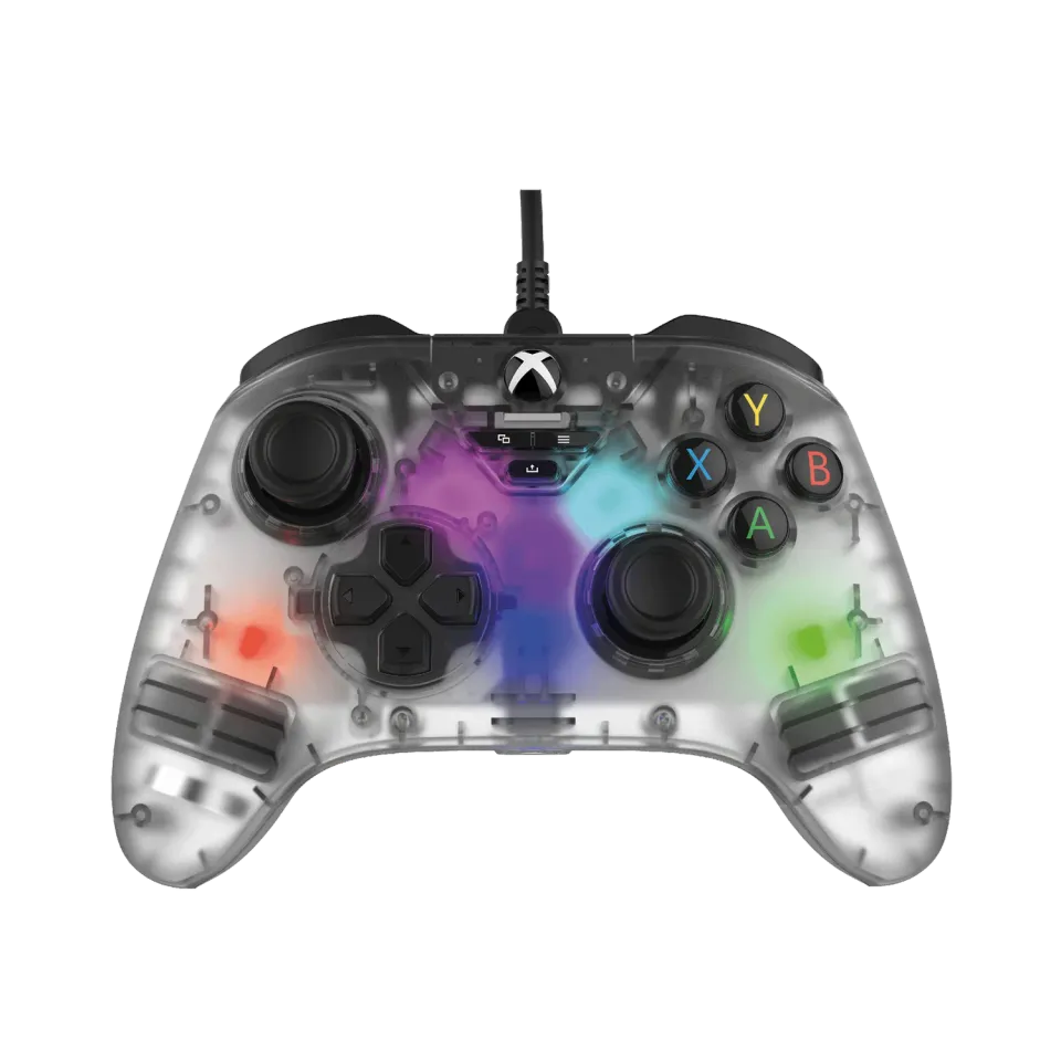snakebytes Gamepad RGB X controller transparent RGB Xbox